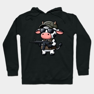 Tactical Cow Hoodie